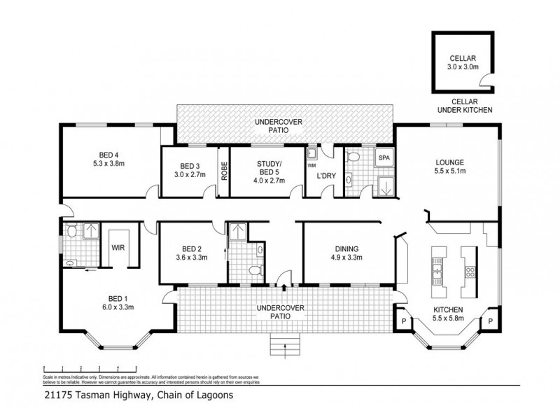 21175 Tasman Highway, Bicheno TAS 7215 Floorplan