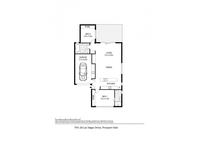 1/26 Las Vegas Drive, Prospect Vale TAS 7250 Floorplan