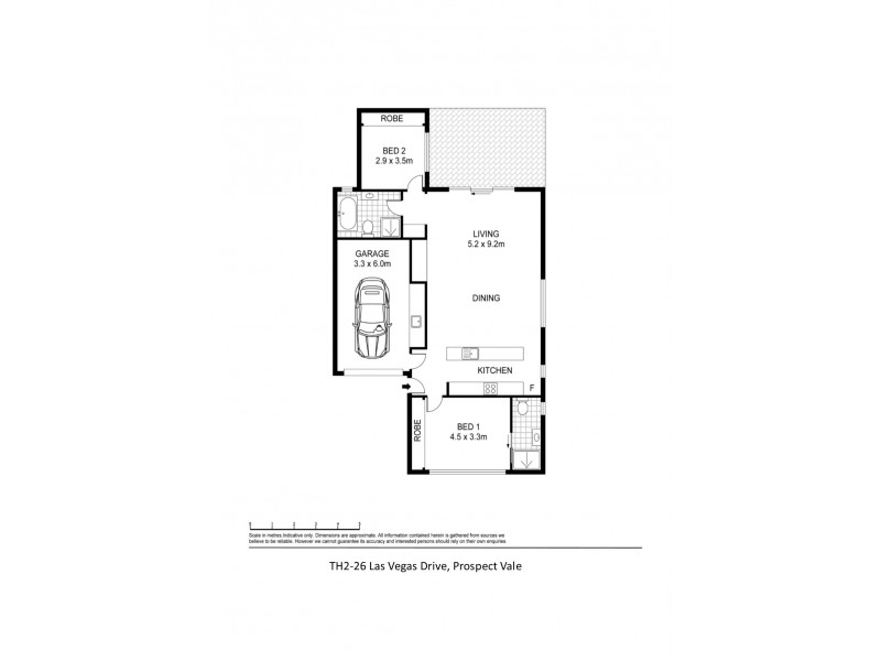 2/26 Las Vegas Drive, Prospect Vale TAS 7250 Floorplan
