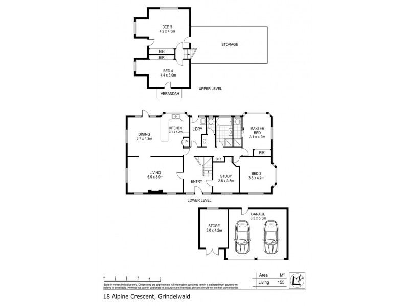 18 Alpine Crescent, Grindelwald TAS 7277 Floorplan