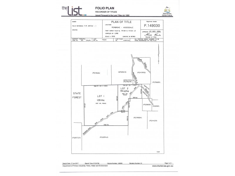 Lot 1 Woodsdale Road, Levendale TAS 7120