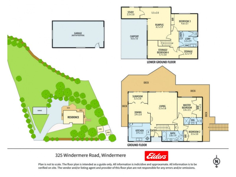 325 Windermere Road, Windermere TAS 7252 Floorplan