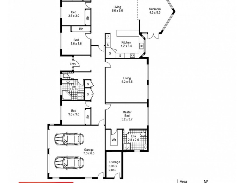 40 Barwing Crescent, Riverside TAS 7250 Floorplan