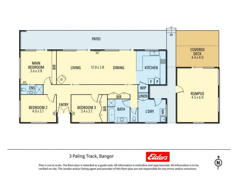 3 Paling Track, Bangor TAS 7267 Floorplan