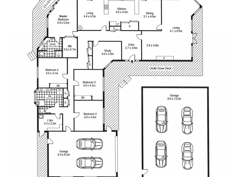 Flowery Gully TAS 7270 Floorplan