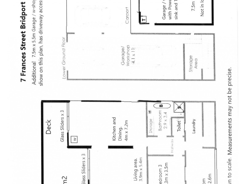 7 Frances Street, Bridport TAS 7262 Floorplan
