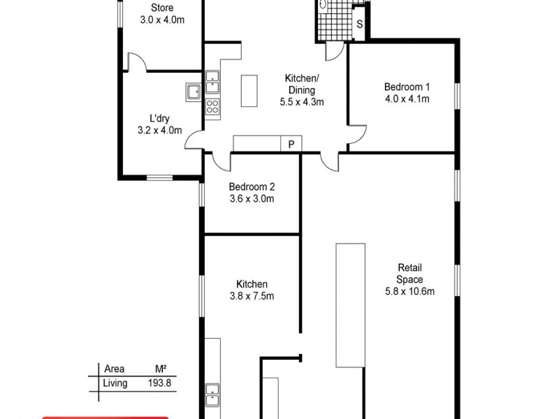 33 Main Street, Legerwood TAS 7263 Floorplan