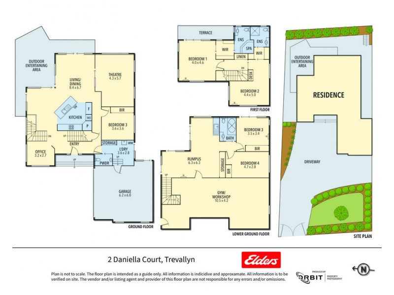 2 Daniella Court, Trevallyn TAS 7250 Floorplan