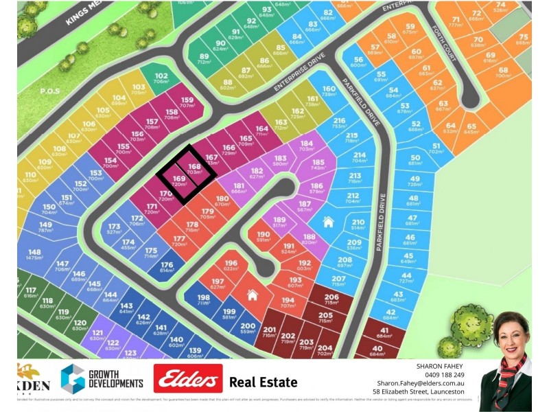 Lot 168 and 169 Fortune Drive, Oakden Park, Youngtown TAS 7249