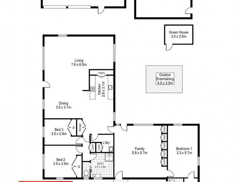 18 Fairview Court, Acacia Hills TAS 7306 Floorplan