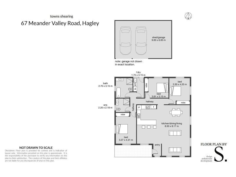 67 Meander Valley Road, Hagley TAS 7292 Floorplan