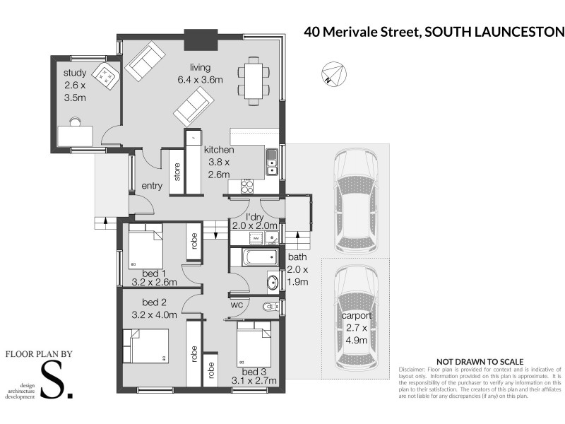 40 Merivale Street, South Launceston TAS 7249 Floorplan