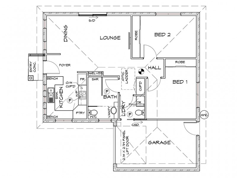 1/19 Dundas Street, Youngtown TAS 7249 Floorplan
