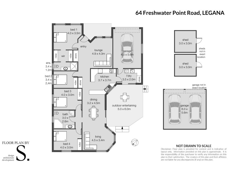 64 Freshwater Point Road, Legana TAS 7277 Floorplan