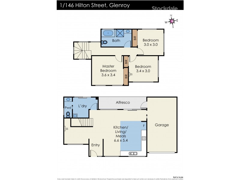 1/146 Hilton Street, Glenroy VIC 3046 Floorplan