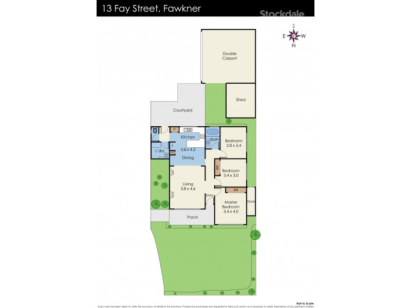 13 Fay Street, Fawkner VIC 3060 Floorplan