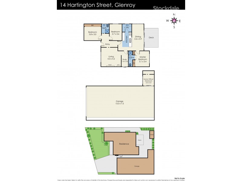 14 Hartington Street, Glenroy VIC 3046 Floorplan