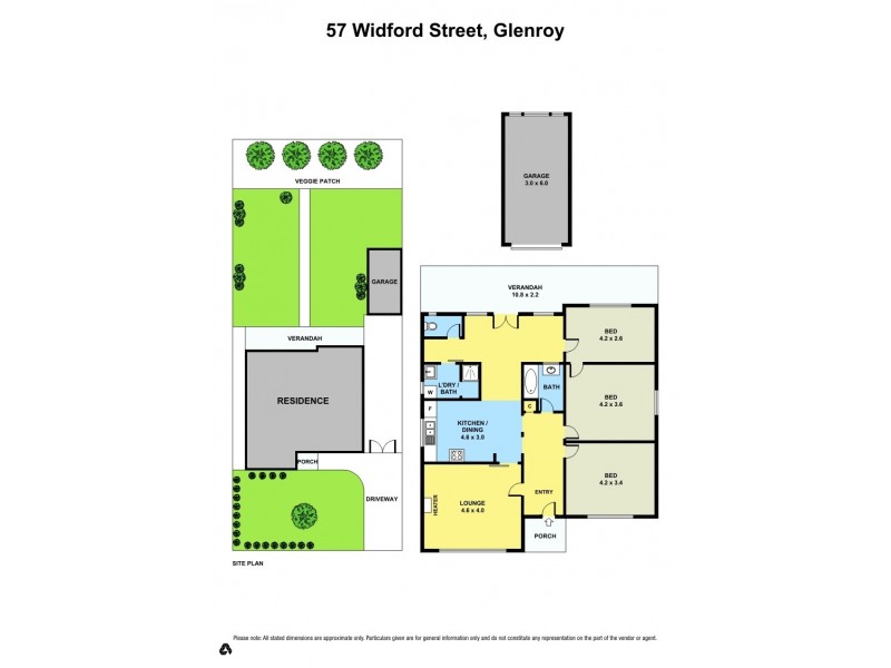 57 Widford Street, Glenroy VIC 3046 Floorplan