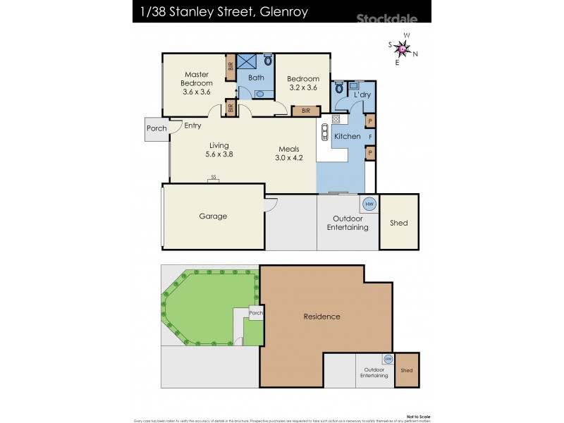 1/38 Stanley Street, Glenroy VIC 3046 Floorplan