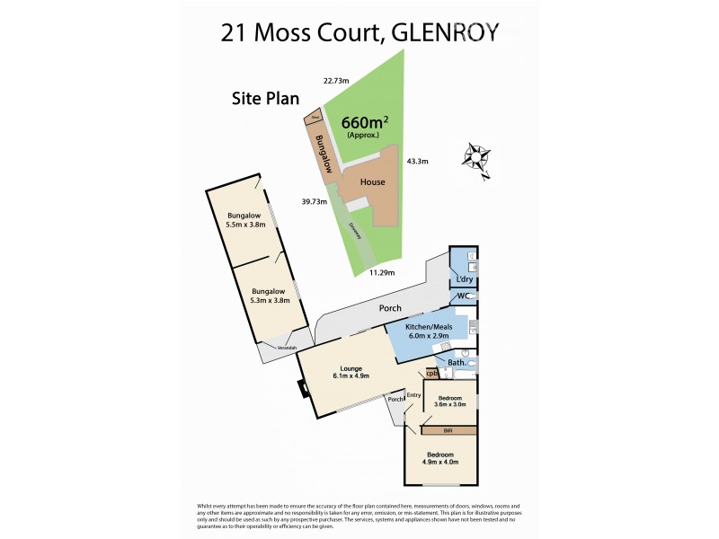 21 Moss Court, Glenroy VIC 3046 Floorplan