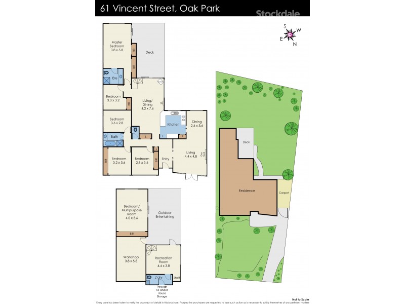 61 Vincent Street, Oak Park VIC 3046 Floorplan