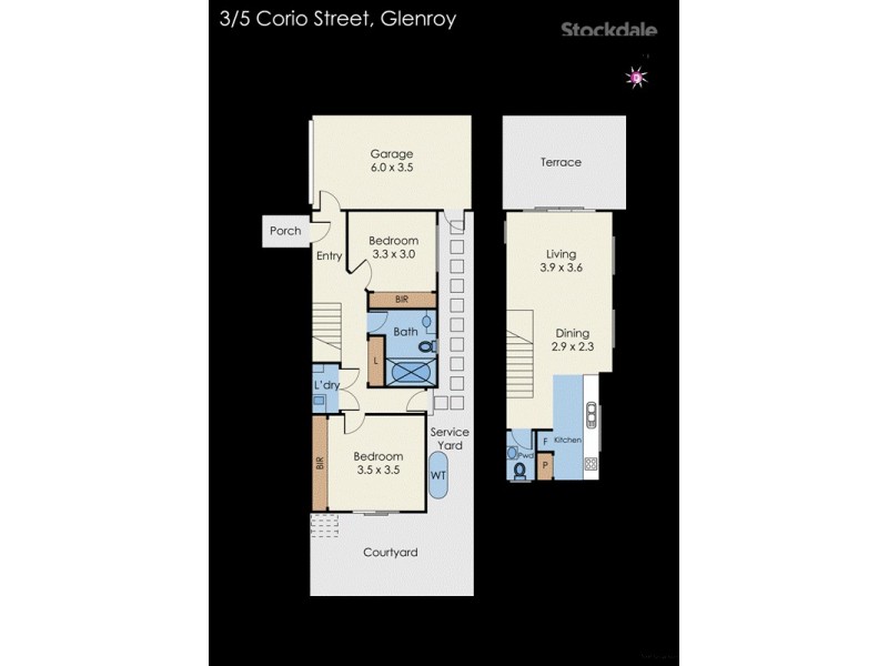 3/5 Corio Street, Glenroy VIC 3046 Floorplan