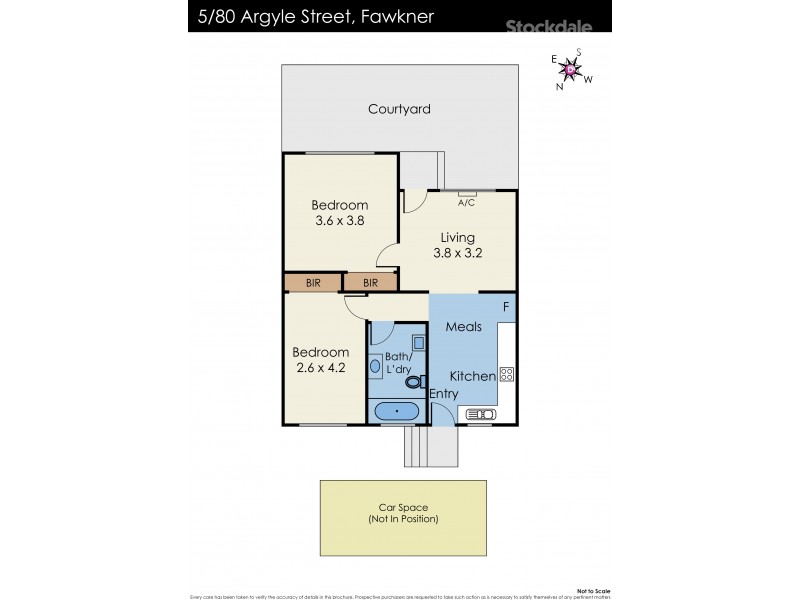 5/80 Argyle Street, Fawkner VIC 3060 Floorplan