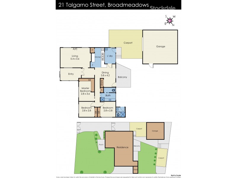 21 Talgarno Street, Broadmeadows VIC 3047 Floorplan