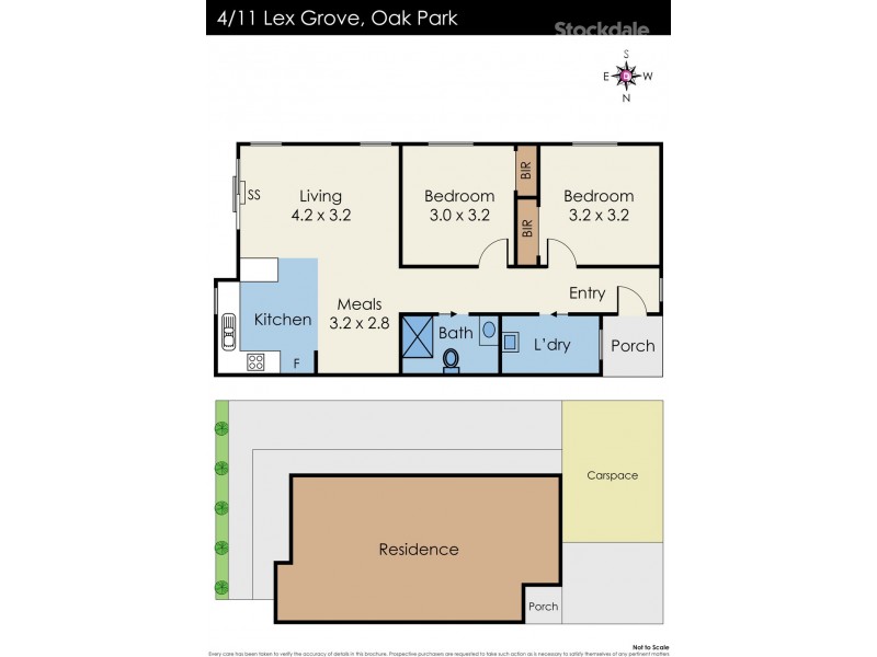4/11 Lex Grove, Oak Park VIC 3046 Floorplan