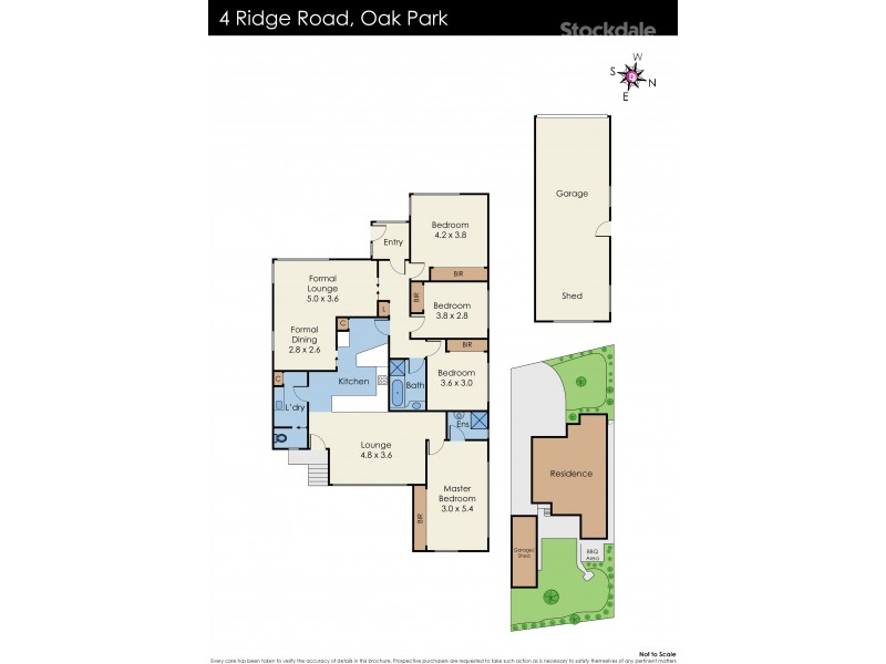 4 Ridge Road, Oak Park VIC 3046 Floorplan
