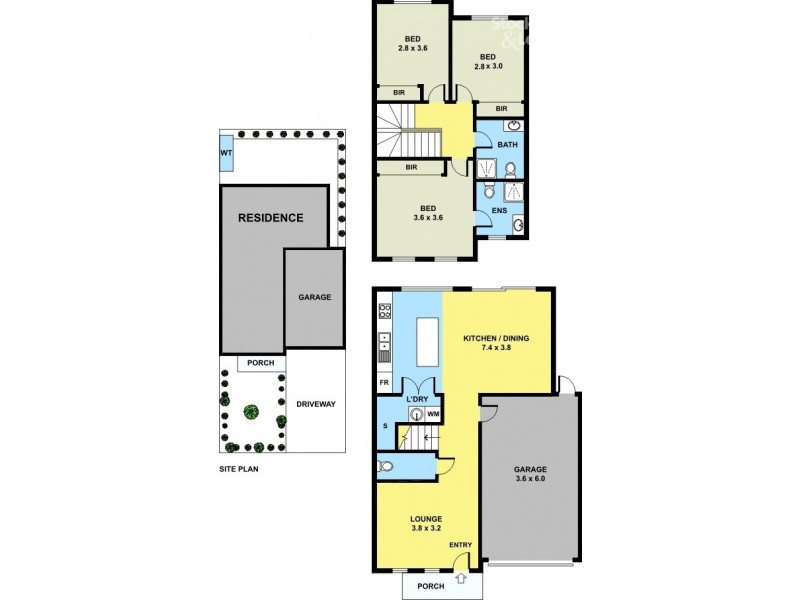 1/94 McBryde Street, Fawkner VIC 3060 Floorplan