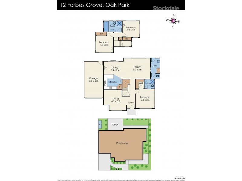 12 Forbes Grove, Oak Park VIC 3046 Floorplan