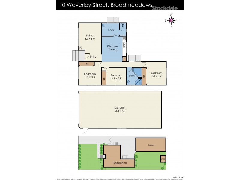10 Waverley Street, Broadmeadows VIC 3047 Floorplan