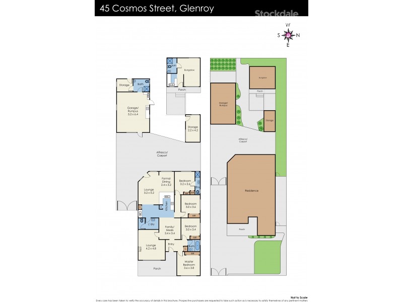 45 Cosmos Street, Glenroy VIC 3046 Floorplan