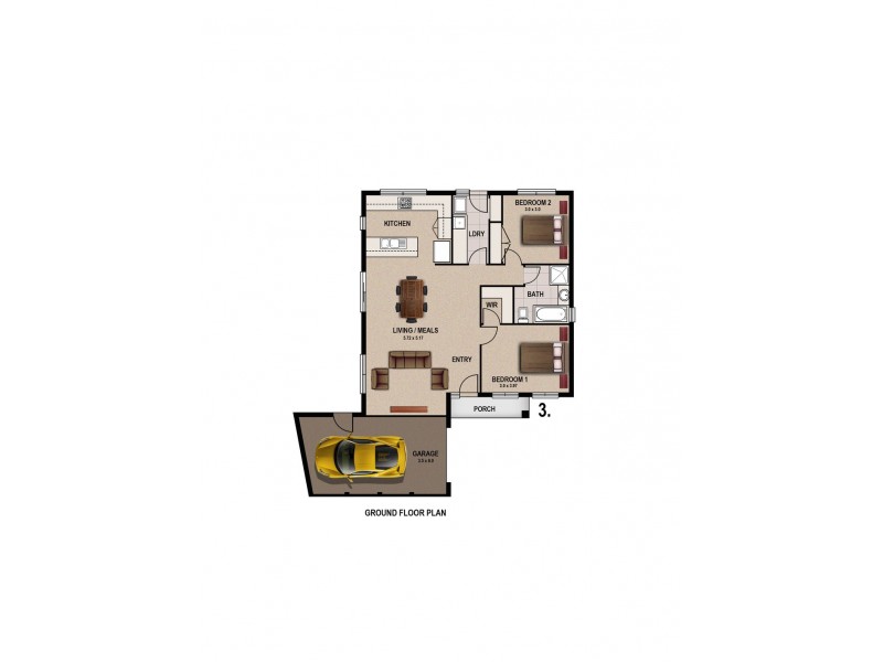 3/15 Langton Street, Glenroy VIC 3046 Floorplan