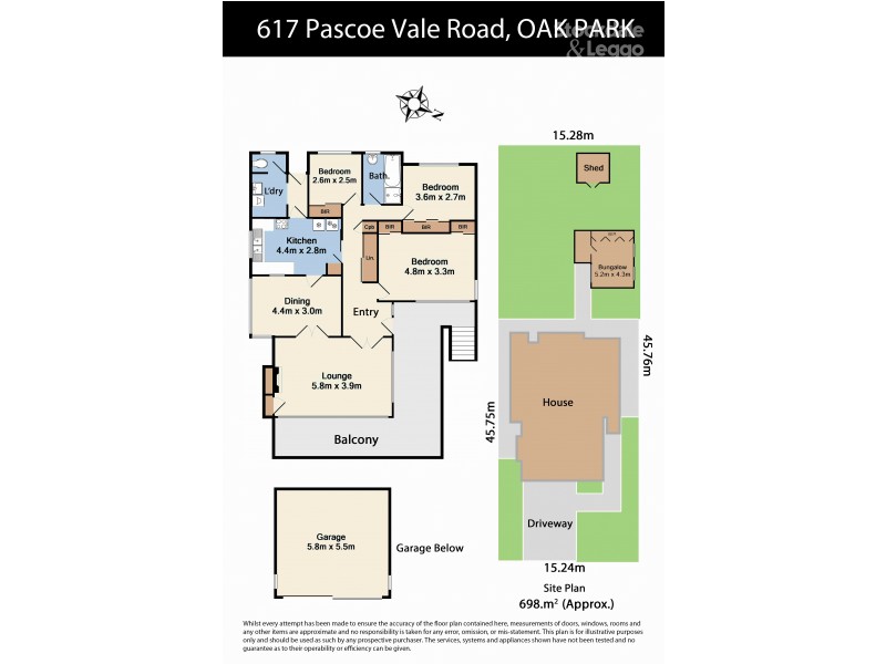 617 Pascoe Vale Road, Oak Park VIC 3046 Floorplan