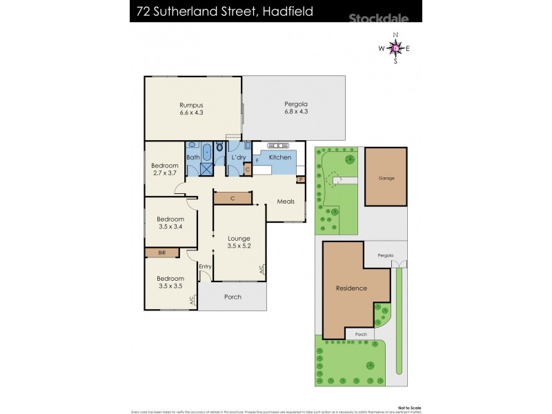 72 Sutherland Street, Hadfield VIC 3046 Floorplan