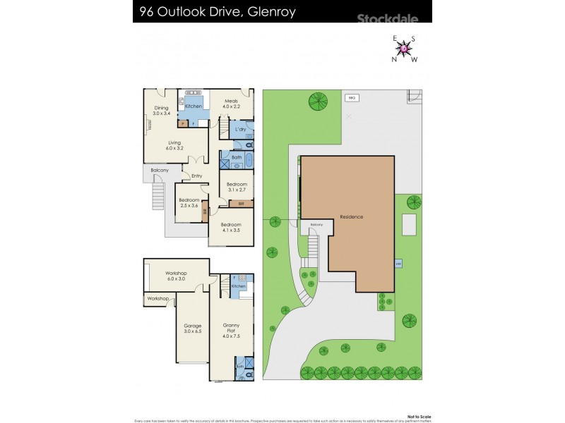 96 Outlook Drive, Glenroy VIC 3046 Floorplan