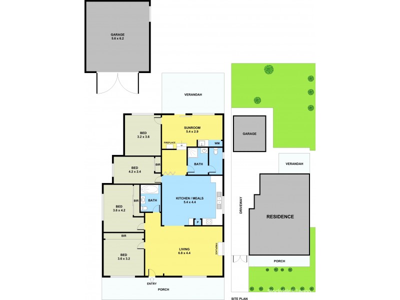 24 Justin Avenue, Glenroy VIC 3046 Floorplan