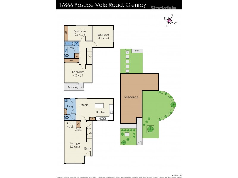 1/866 Pascoe Vale Road, Glenroy VIC 3046 Floorplan