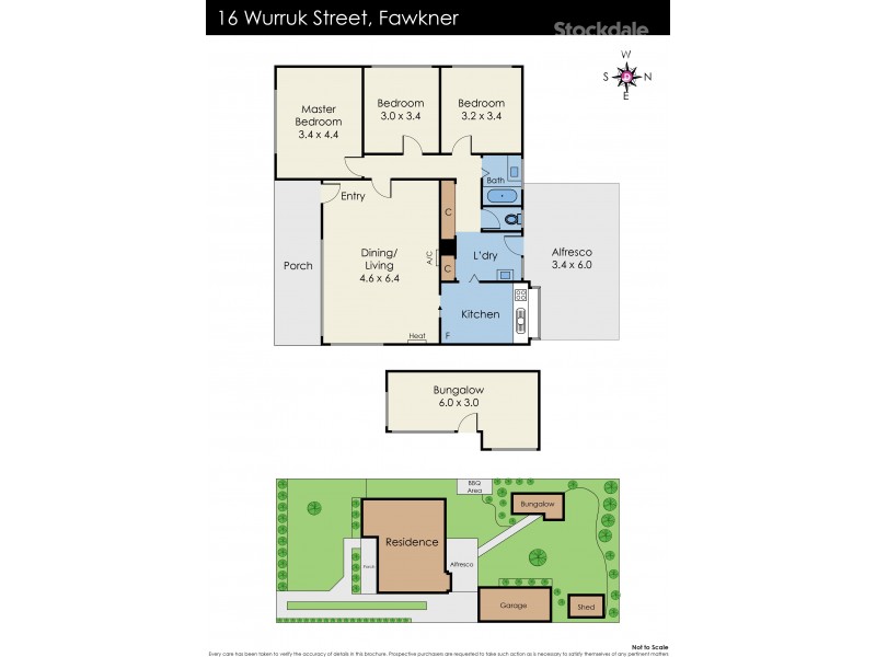16 Wurruk Street, Fawkner VIC 3060 Floorplan