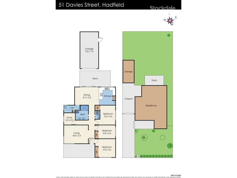 51 Davies Street, Hadfield VIC 3046 Floorplan