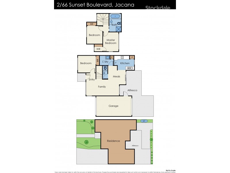 2/66 Sunset Boulevard, Jacana VIC 3047 Floorplan