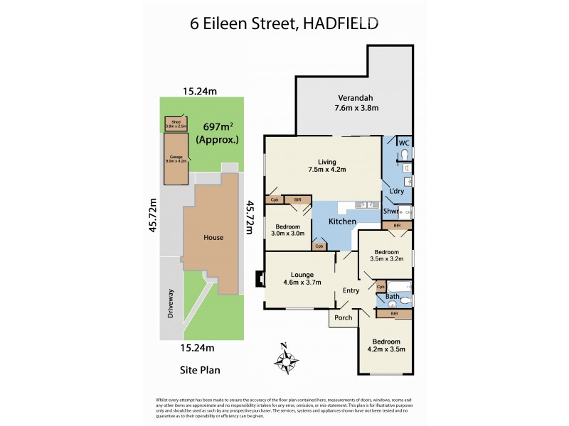 6 Eileen Street, Hadfield VIC 3046 Floorplan