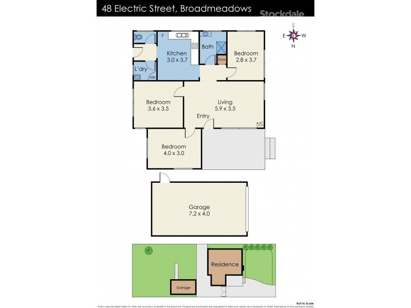 48 Electric Street, Broadmeadows VIC 3047 Floorplan