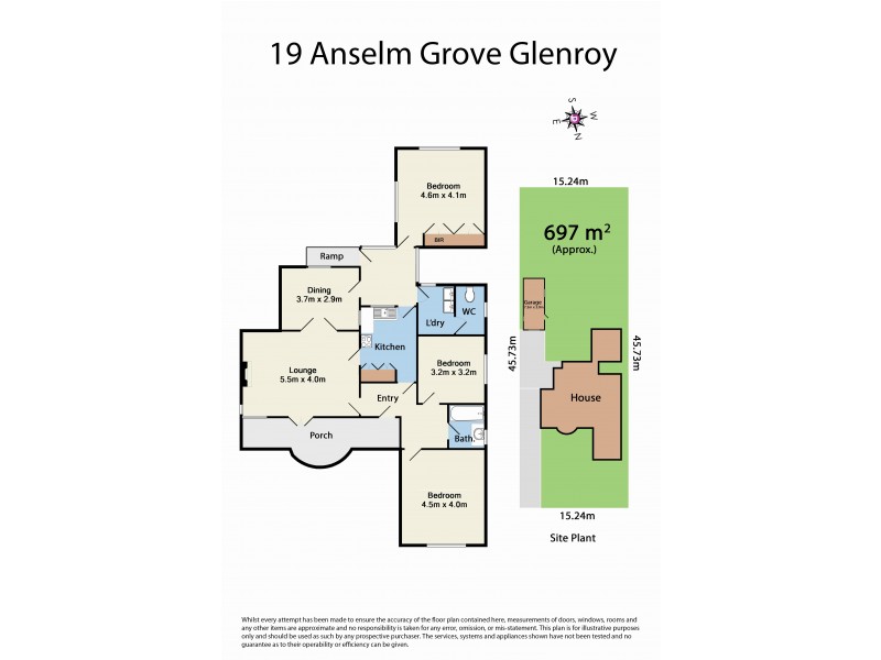 19 Anselm Grove, Glenroy VIC 3046 Floorplan