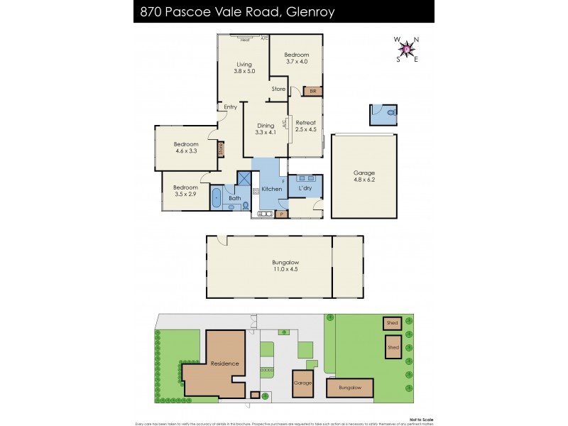870 Pascoe Vale Road, Glenroy VIC 3046 Floorplan