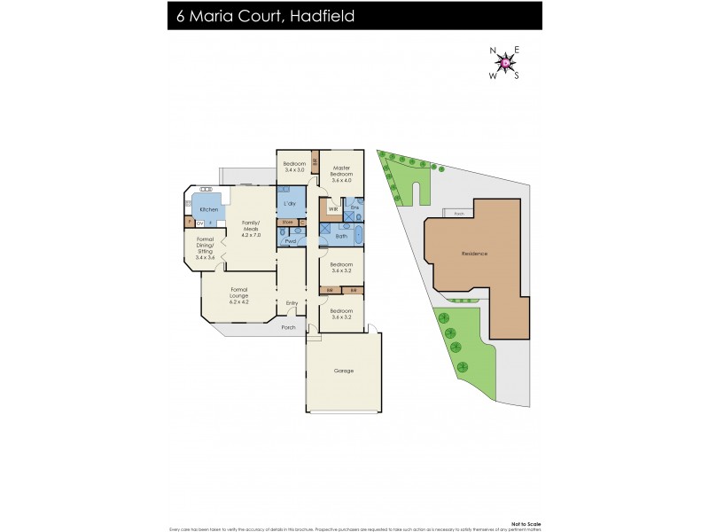 6 Maria Court, Hadfield VIC 3046 Floorplan
