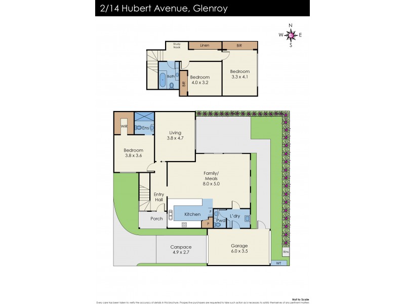 2/14 Hubert Avenue, Glenroy VIC 3046 Floorplan