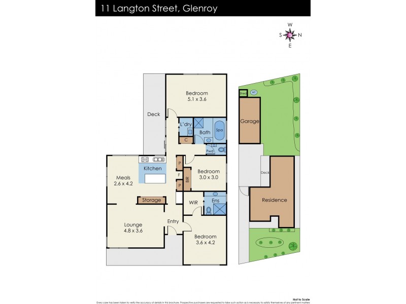 11 Langton Street, Glenroy VIC 3046 Floorplan